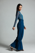 BELL PANTS IN AZURE