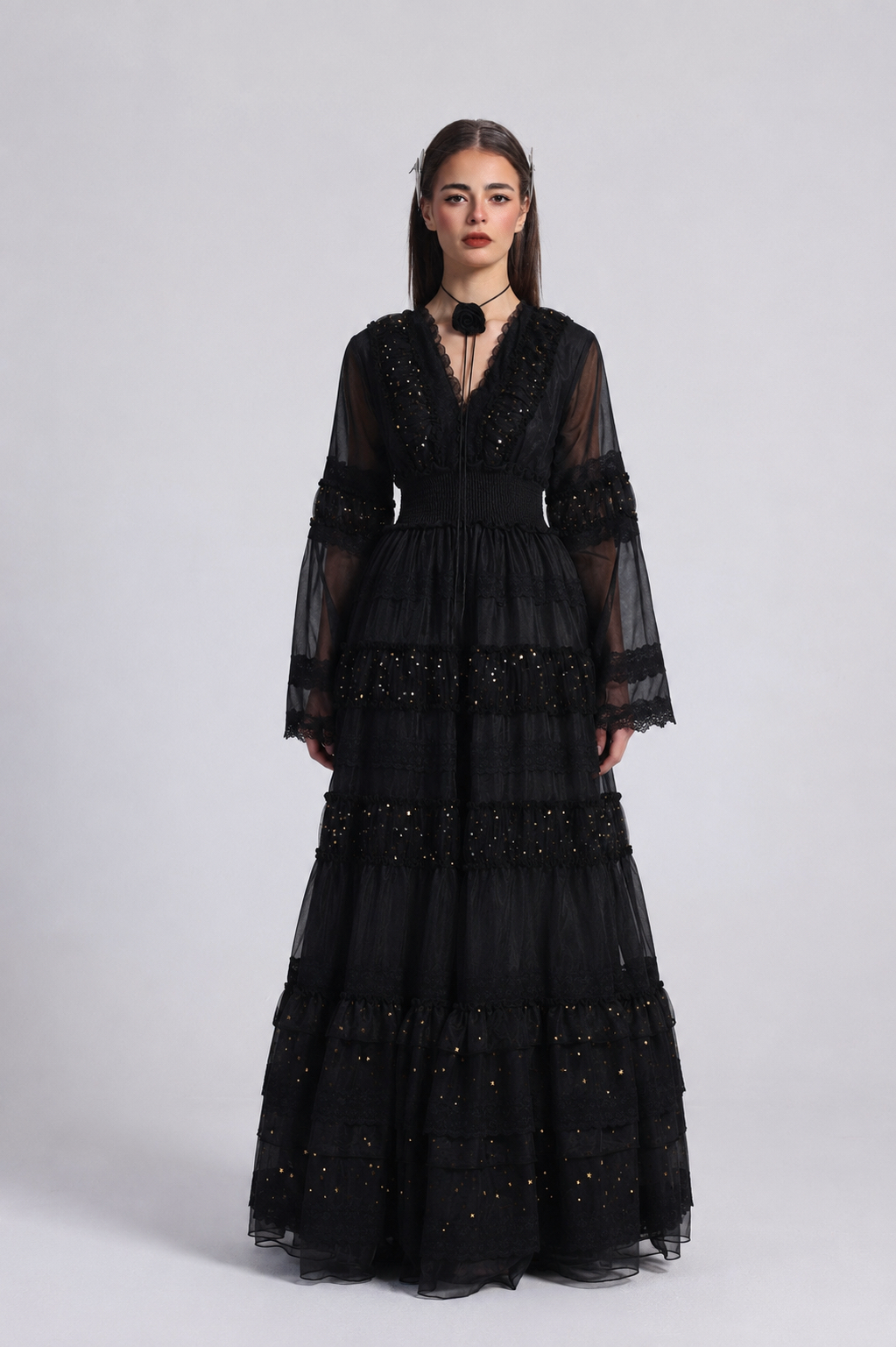THE STAR BLACK DRESS