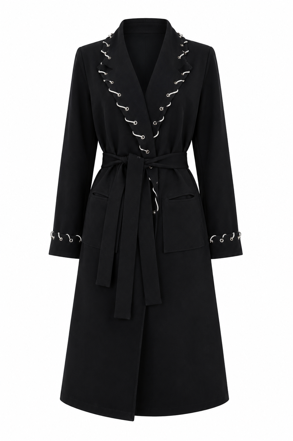 MISS 'S' BLACK COAT