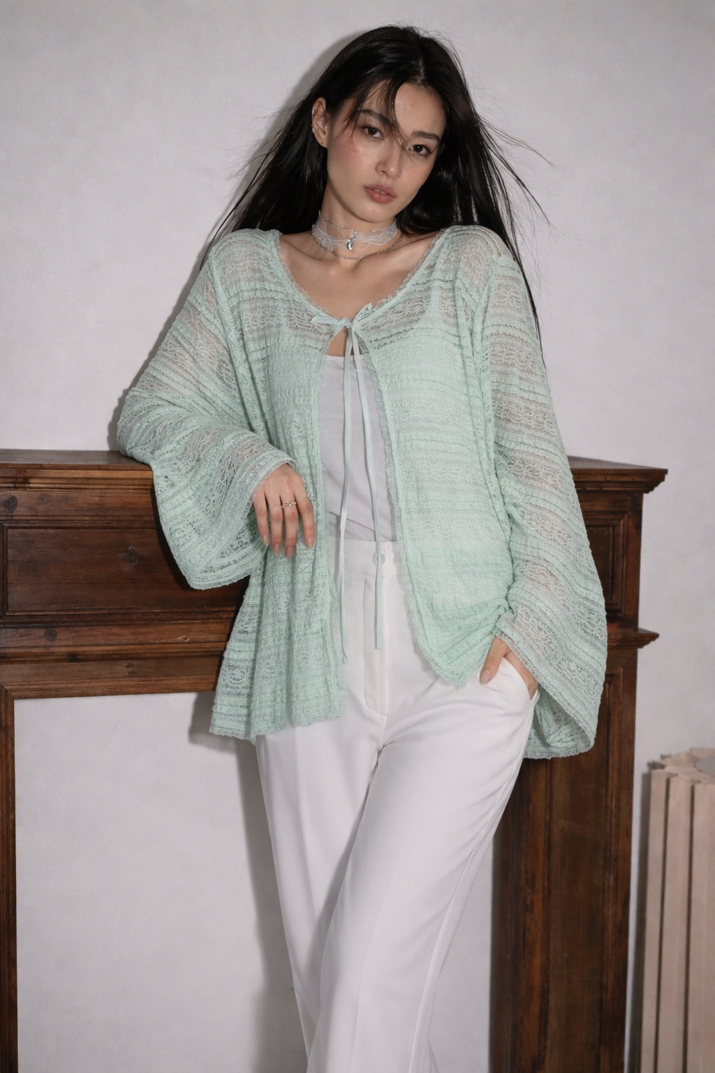 CELESTE LACE BLOUSE