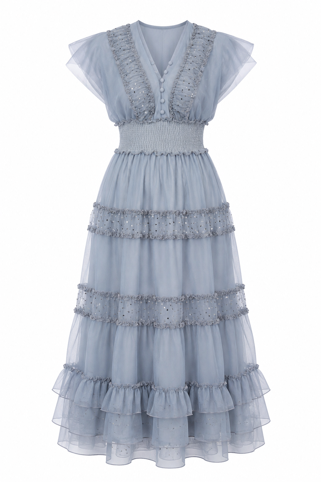 THE STAR GREY DRESS