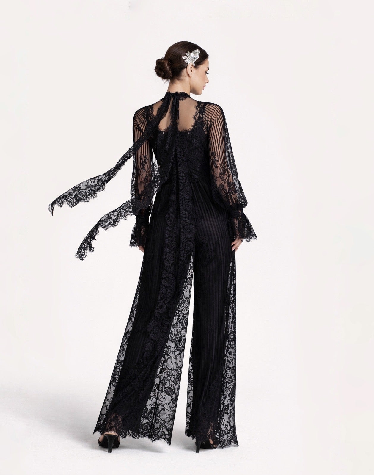 Noir Éclipse jumpsuit