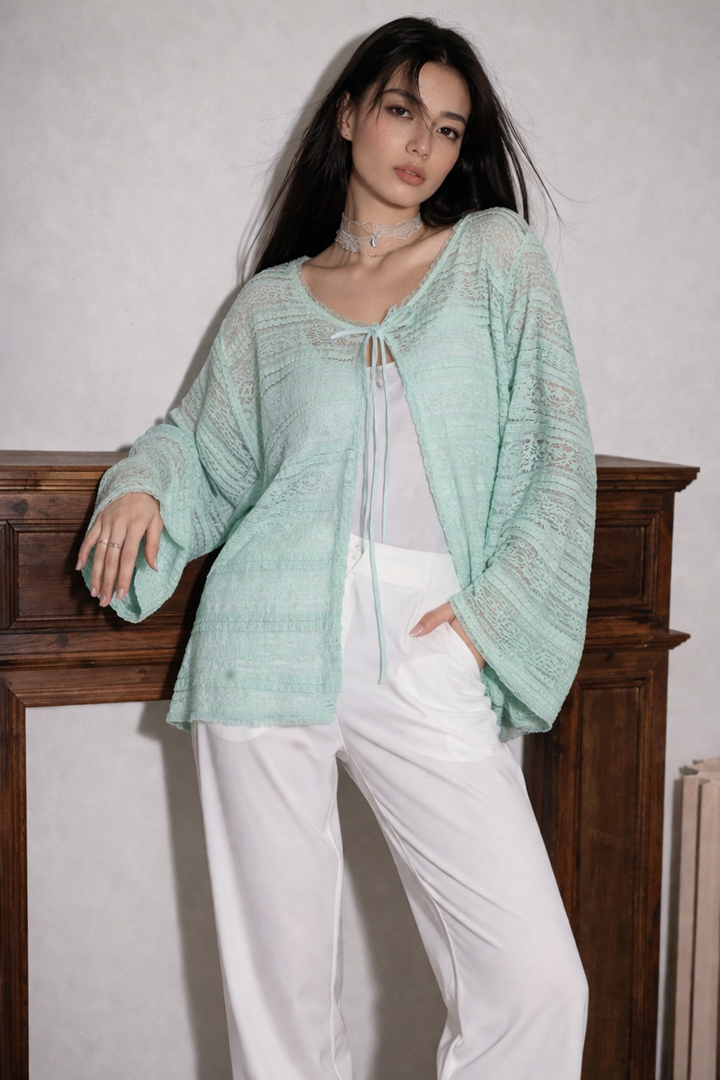 CELESTE LACE BLOUSE