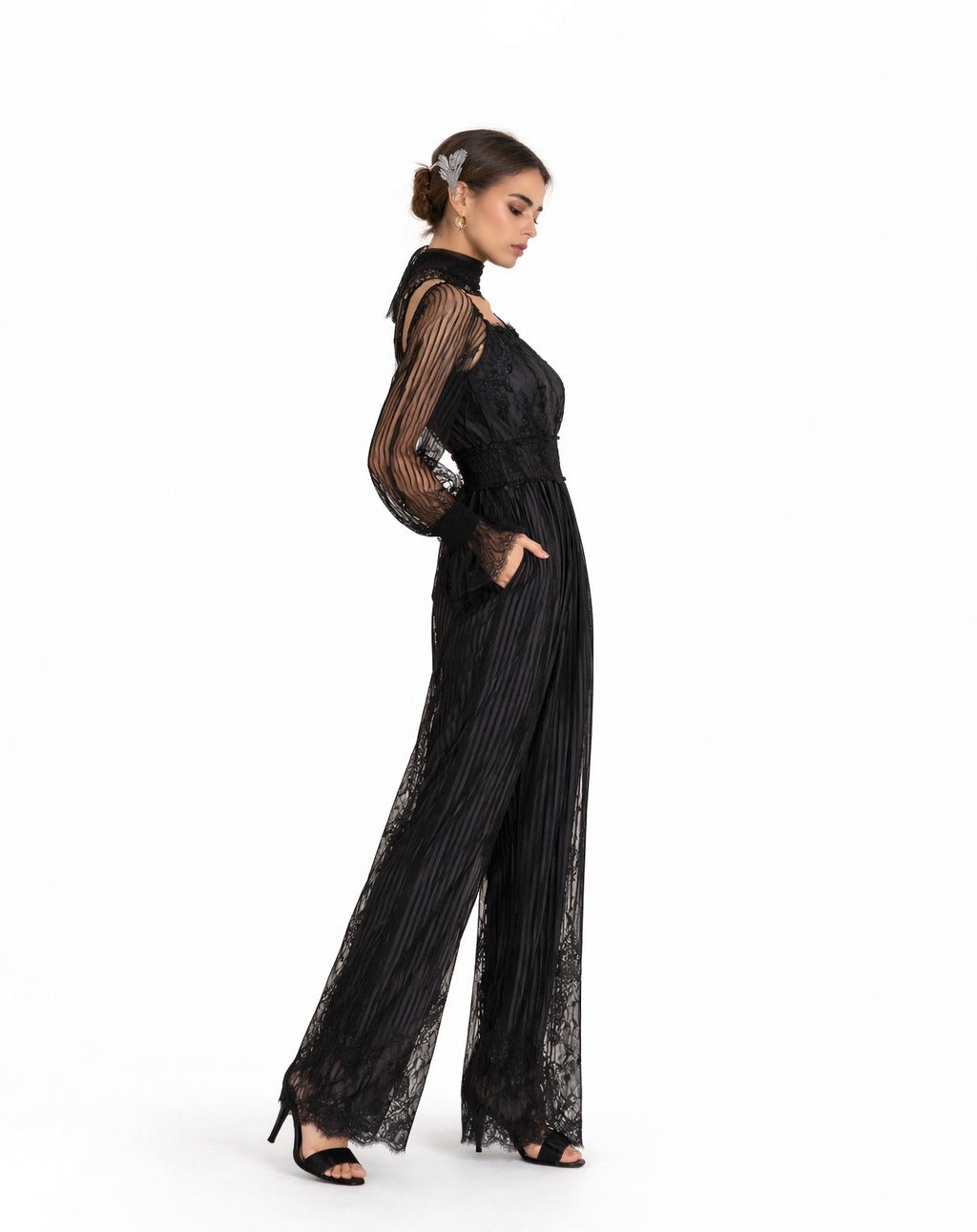 Noir Éclipse jumpsuit