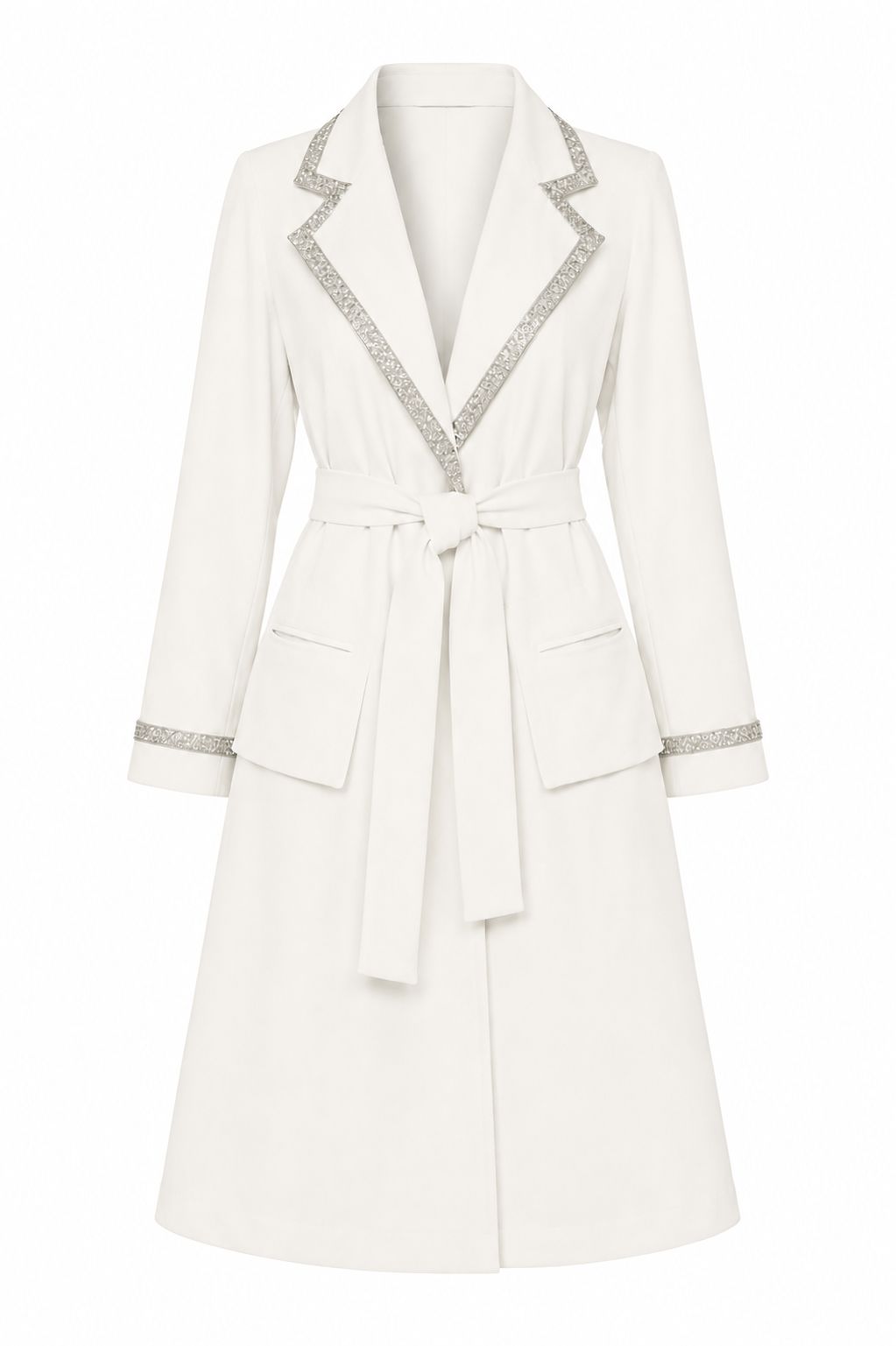 MISS 'S' WHITE COAT