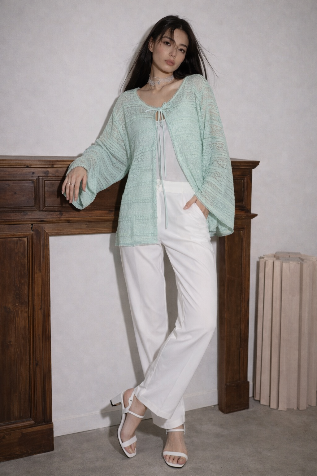 CELESTE LACE BLOUSE