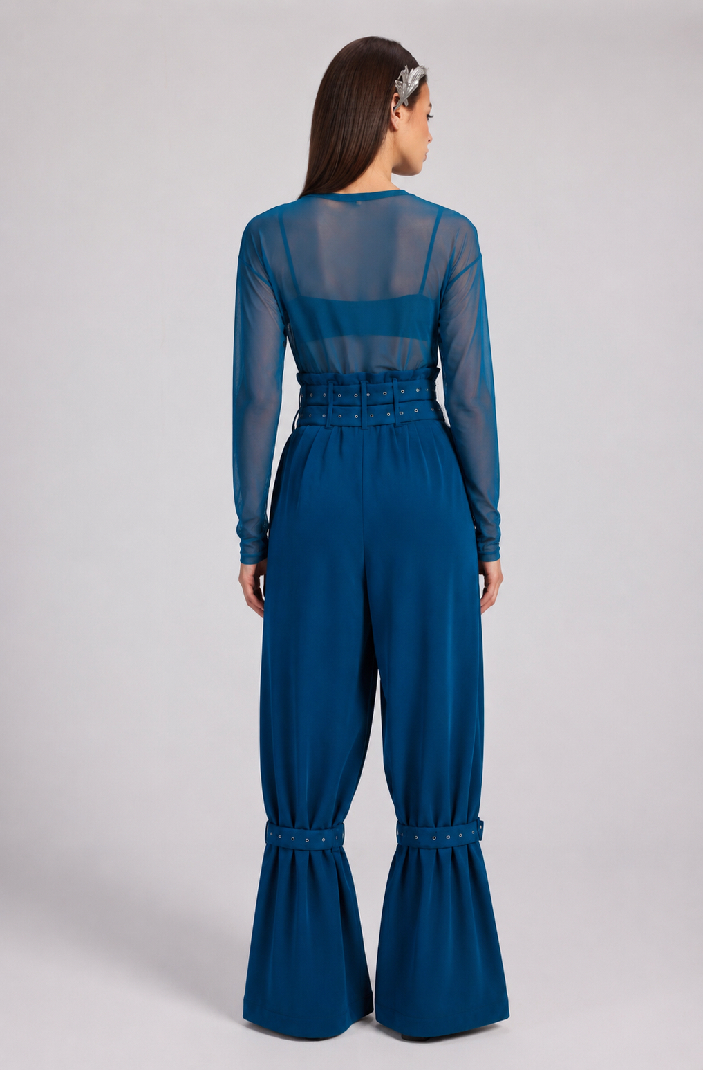 BELL PANTS IN AZURE