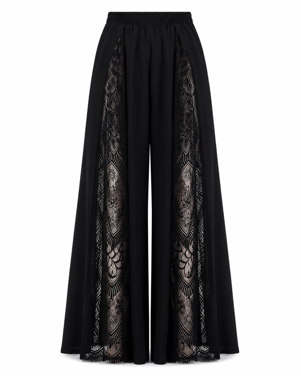 NOIR LACE CAPE SET