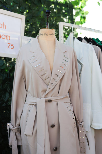 MISS 'S' BEADED COAT