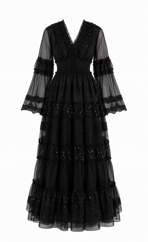 THE STAR BLACK DRESS