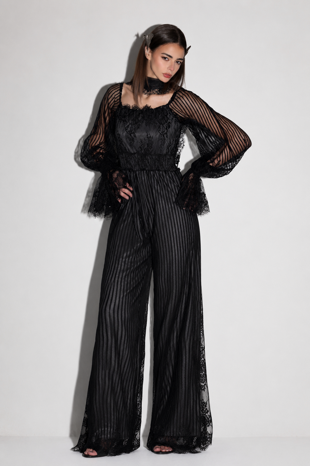 Noir Éclipse jumpsuit