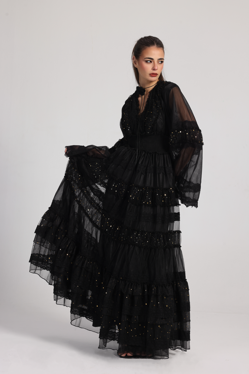THE STAR BLACK DRESS