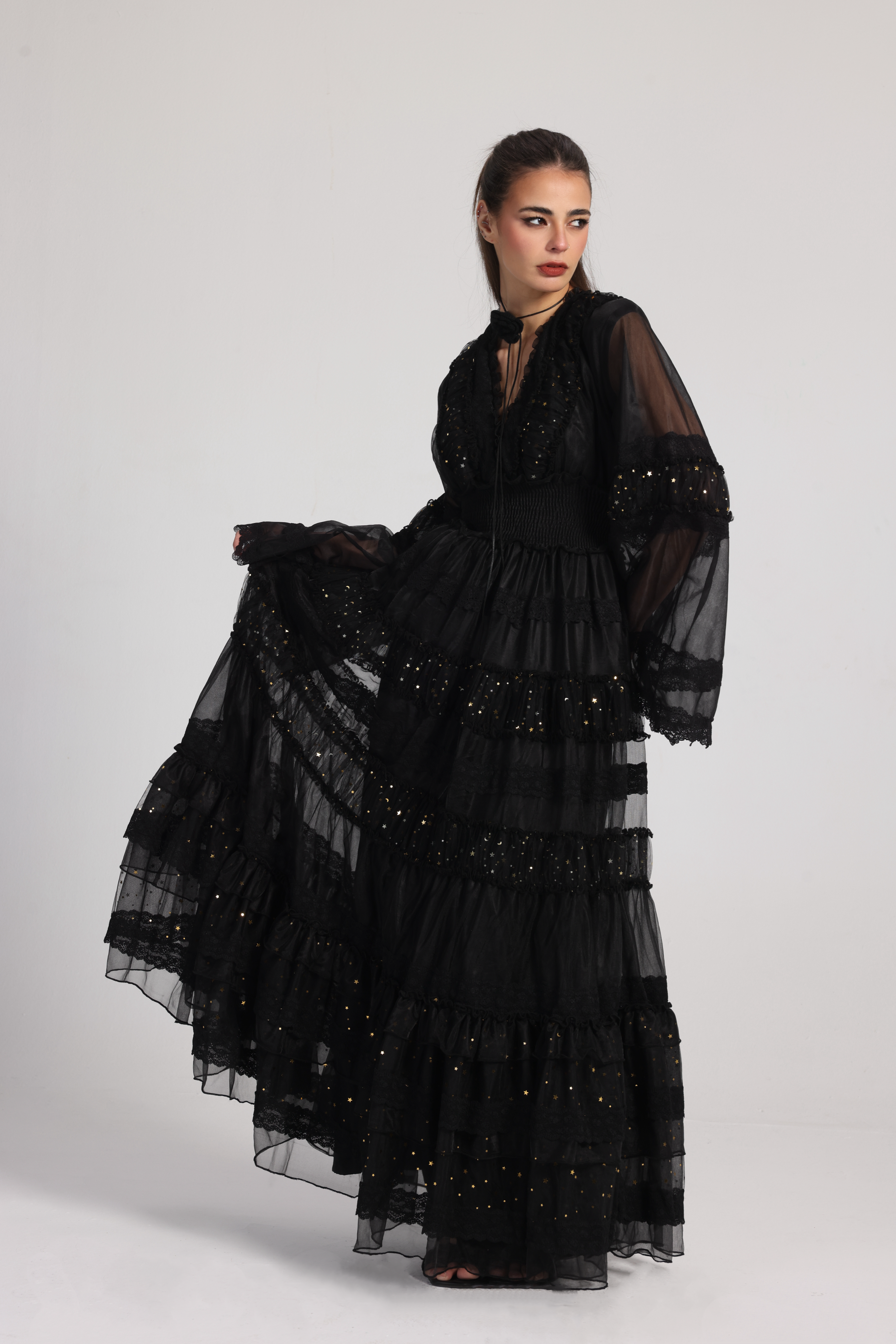THE STAR BLACK DRESS