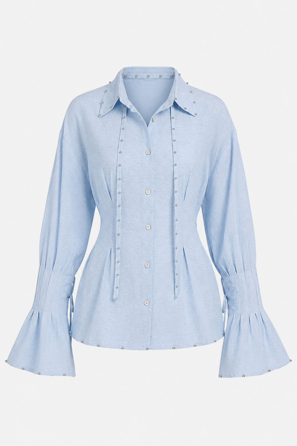 BLUE BELL LINEN  BLOUSE