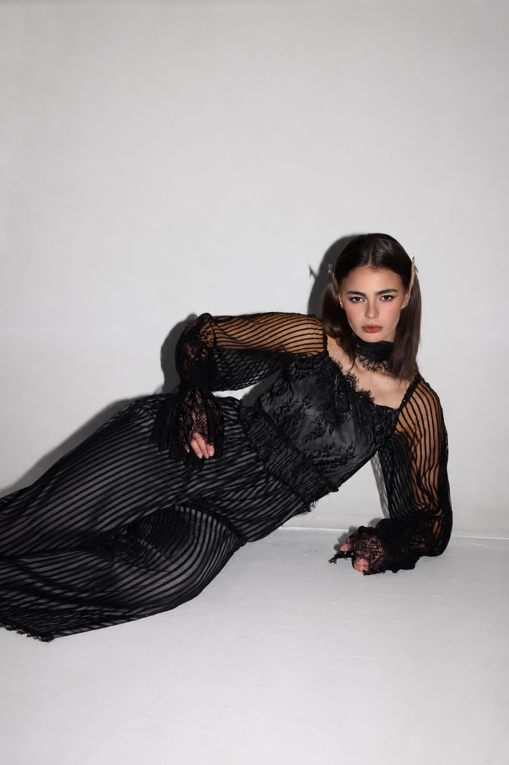 Noir Éclipse jumpsuit