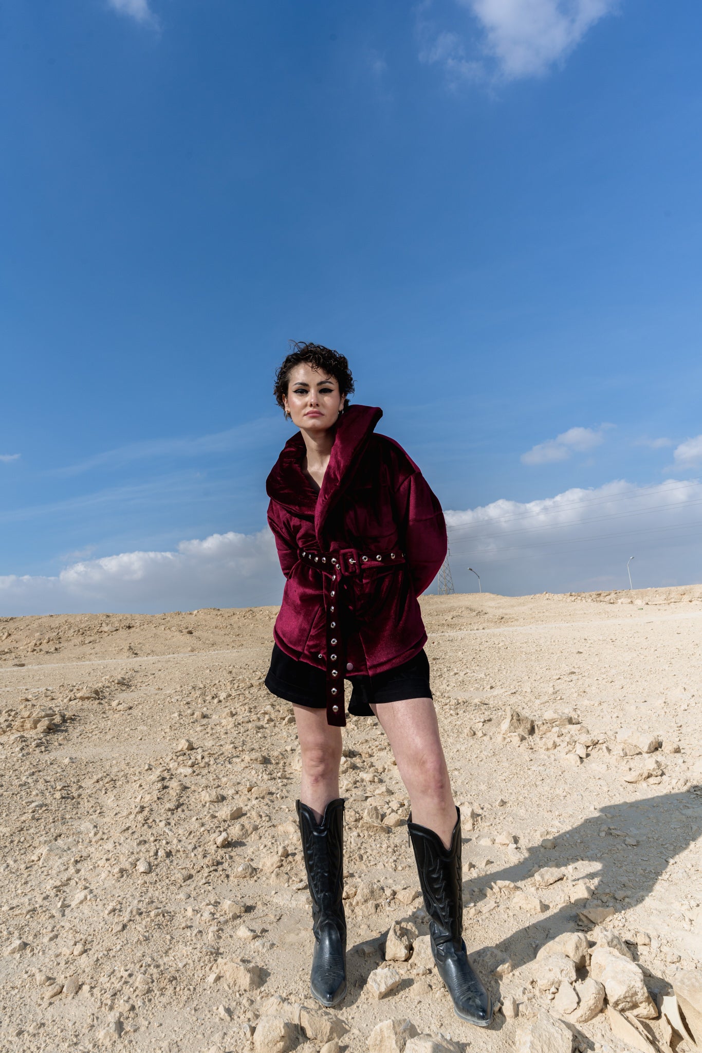 MY BURGUNDY VELVET JACKET