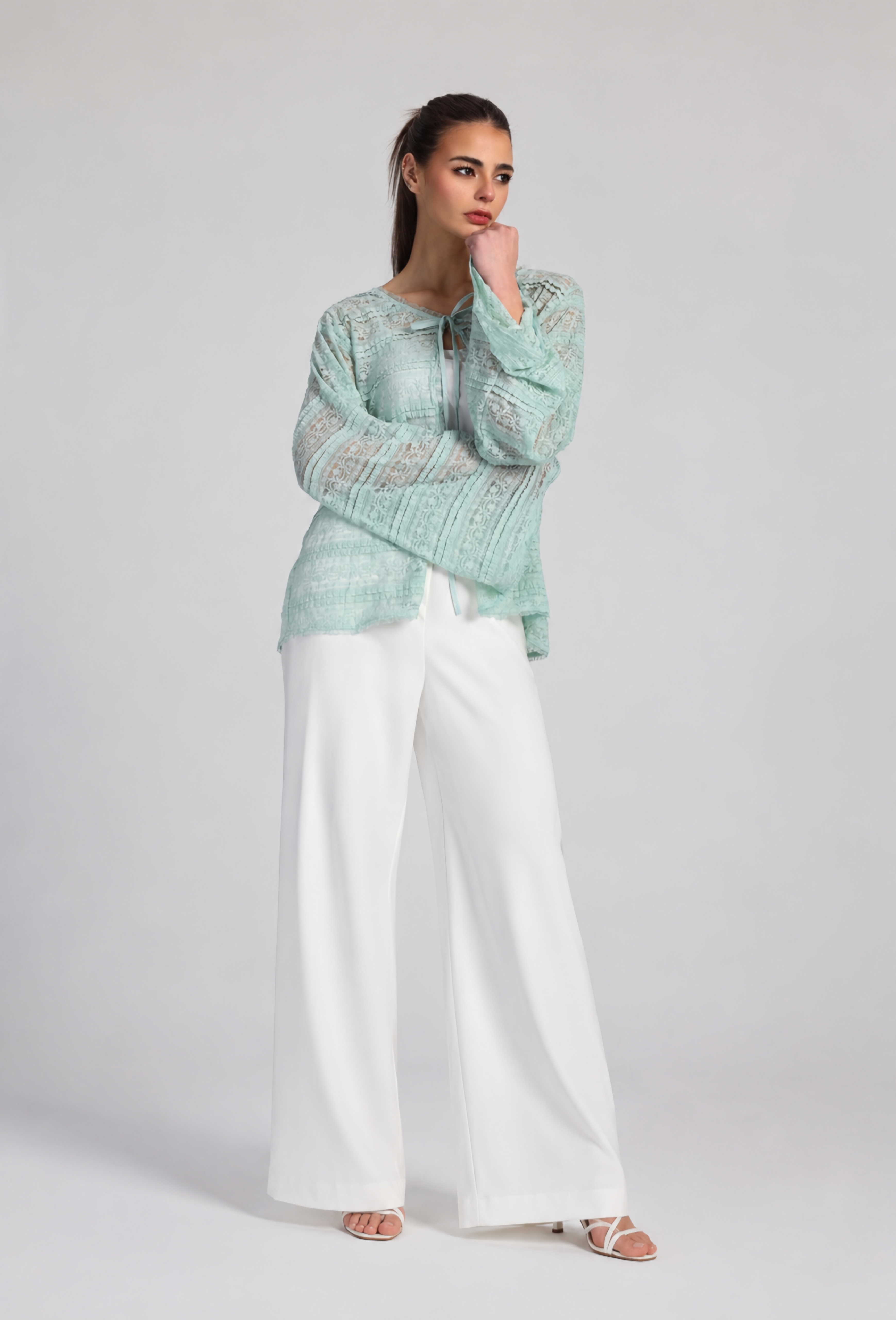 CELESTE LACE BLOUSE