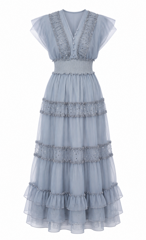 THE STAR GREY DRESS