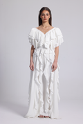 BUTTERFLY WHITE DRESS