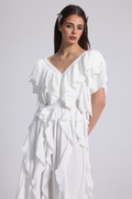 BUTTERFLY WHITE DRESS