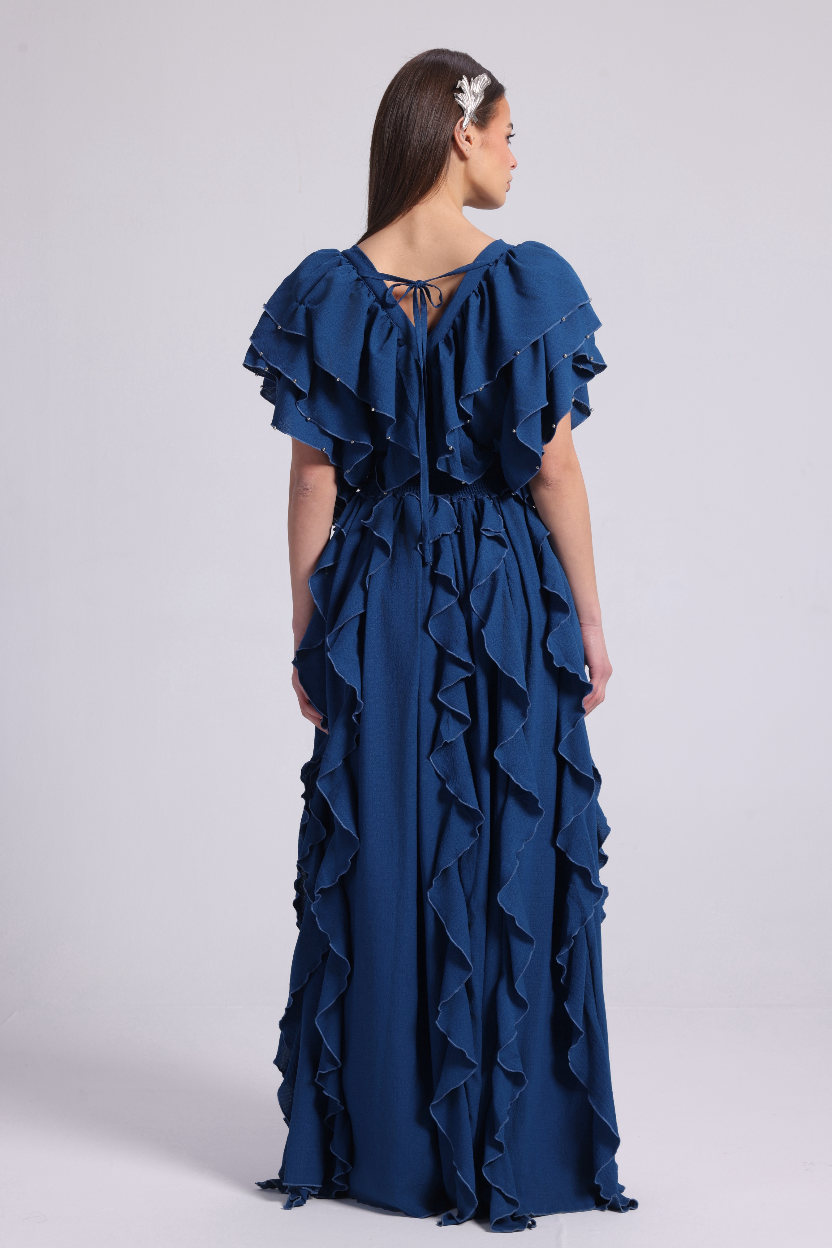 BUTTERFLY SEA BLUE DRESS