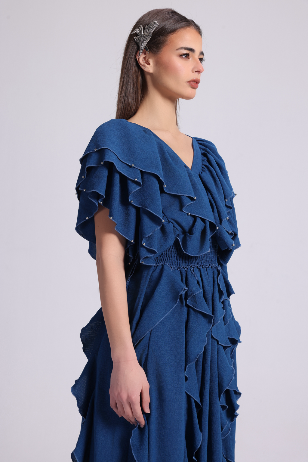 BUTTERFLY SEA BLUE DRESS