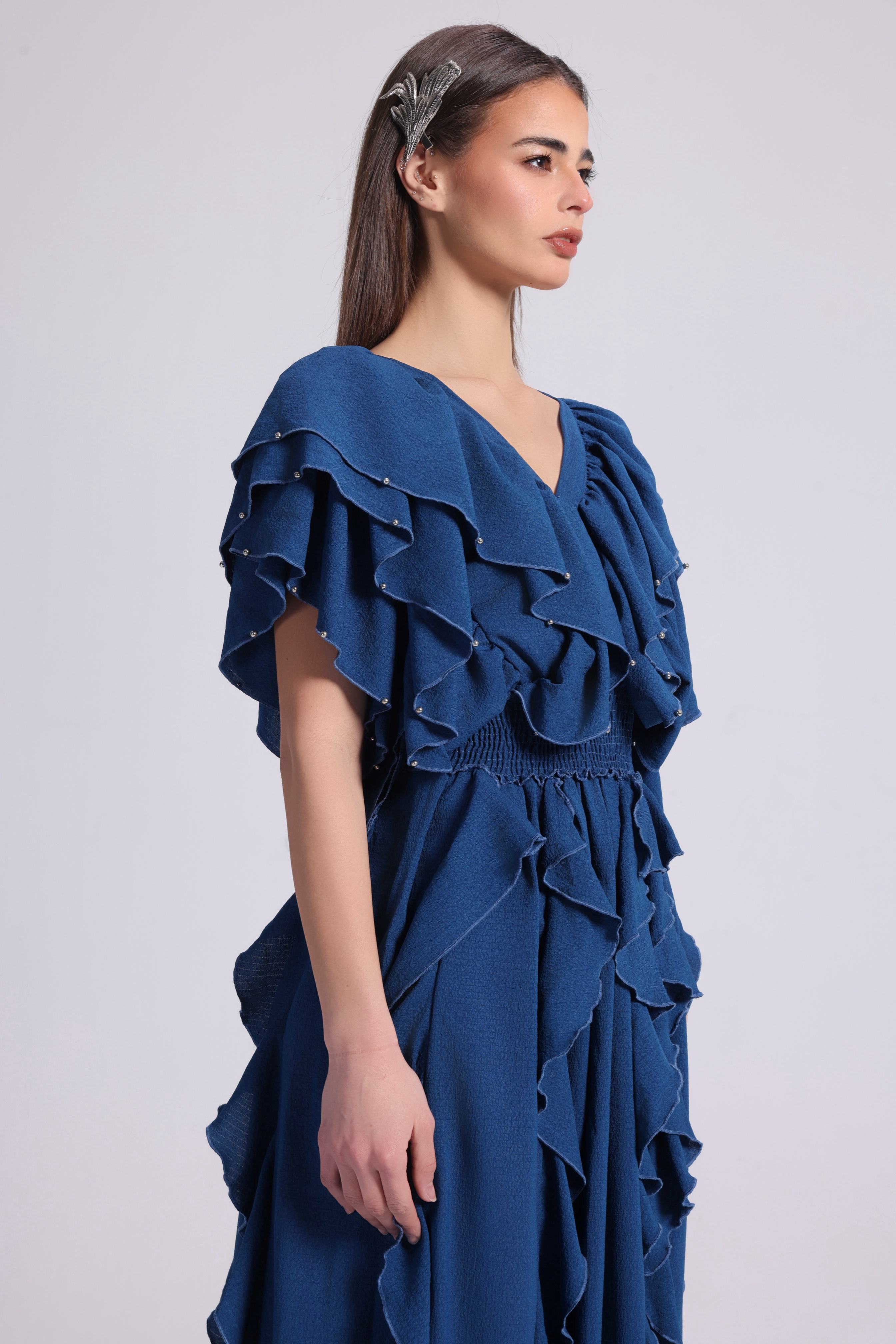 BUTTERFLY SEA BLUE DRESS