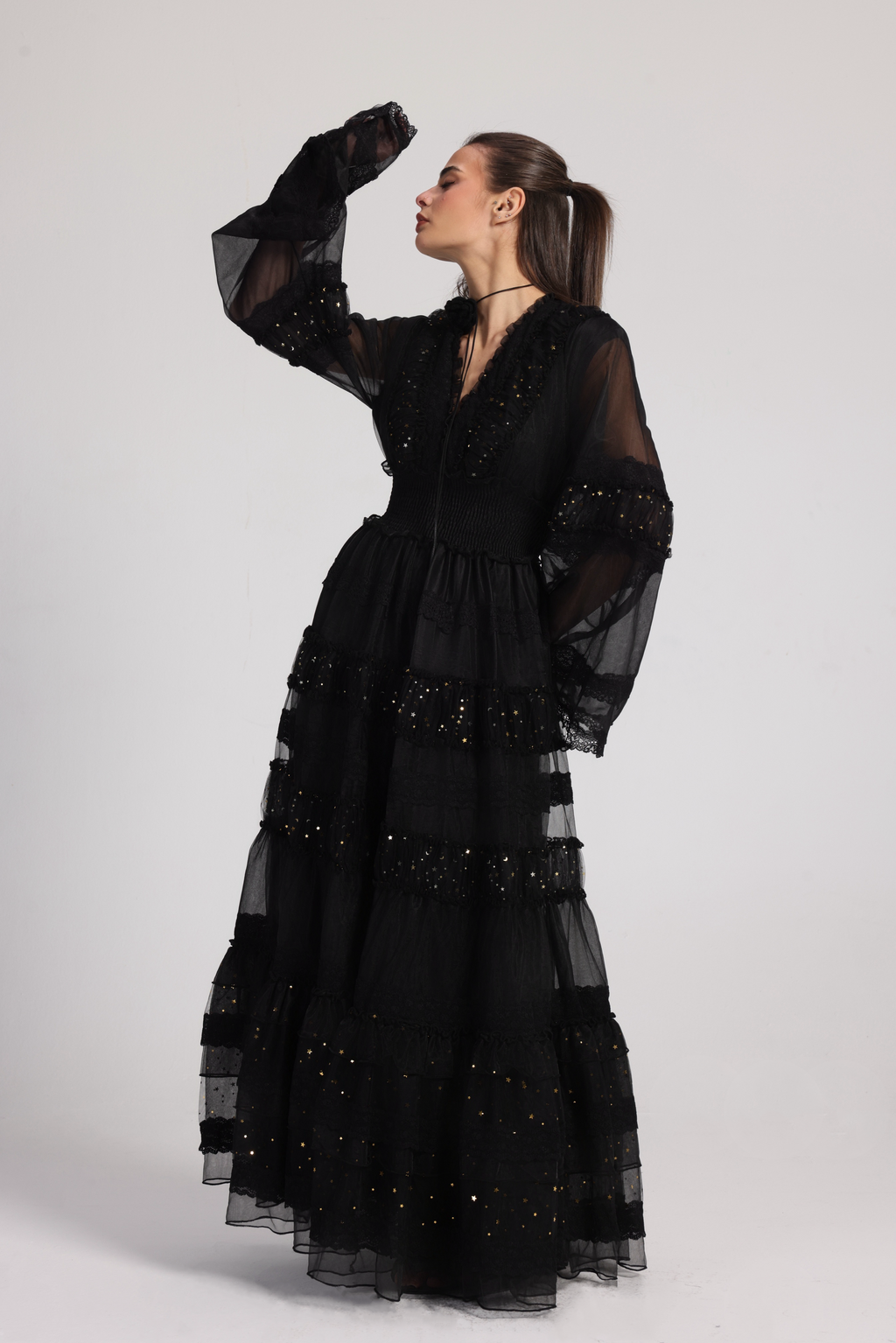 THE STAR BLACK DRESS