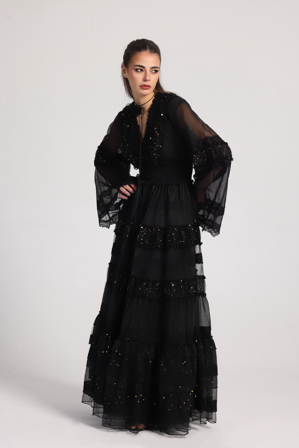 THE STAR BLACK DRESS