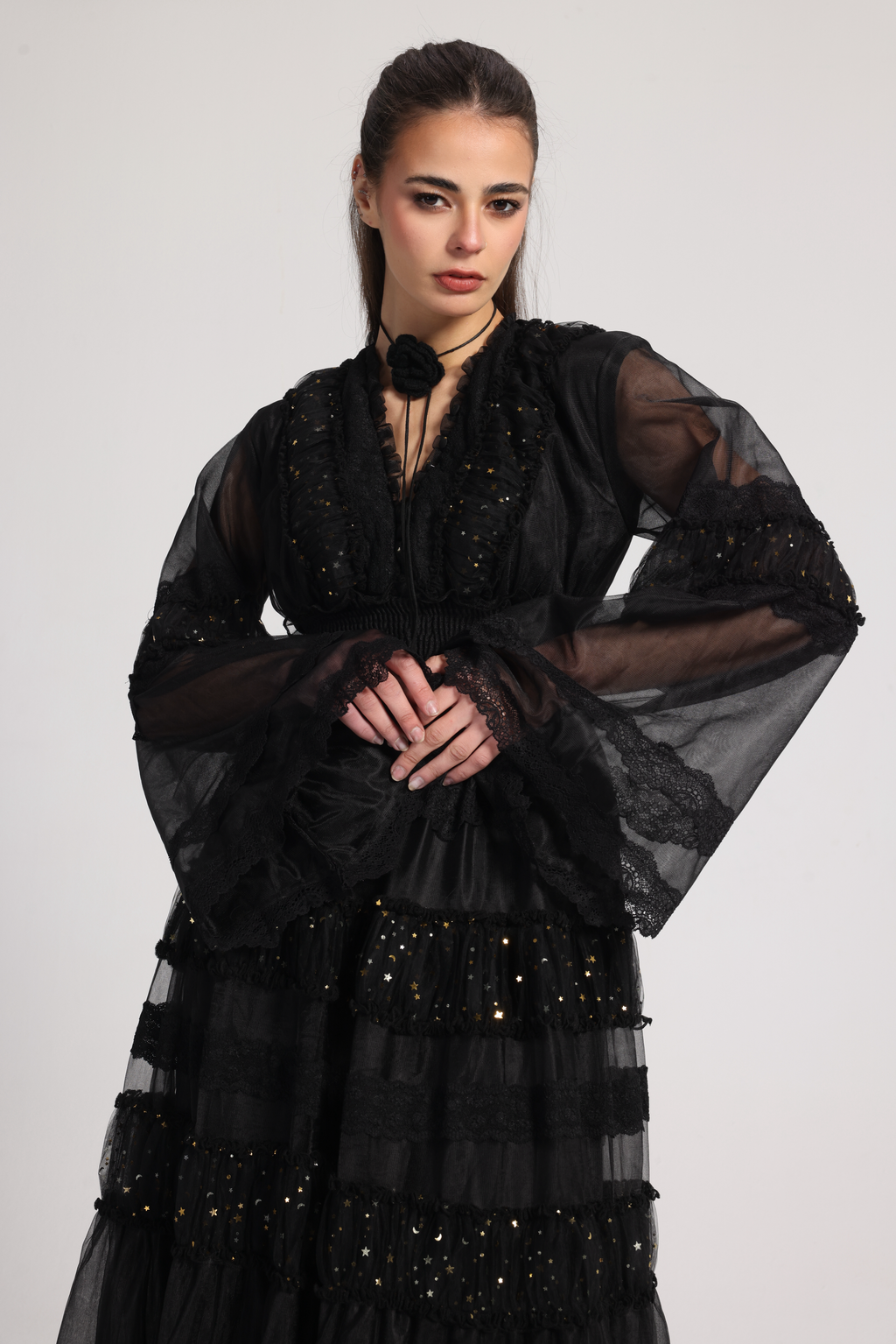 THE STAR BLACK DRESS