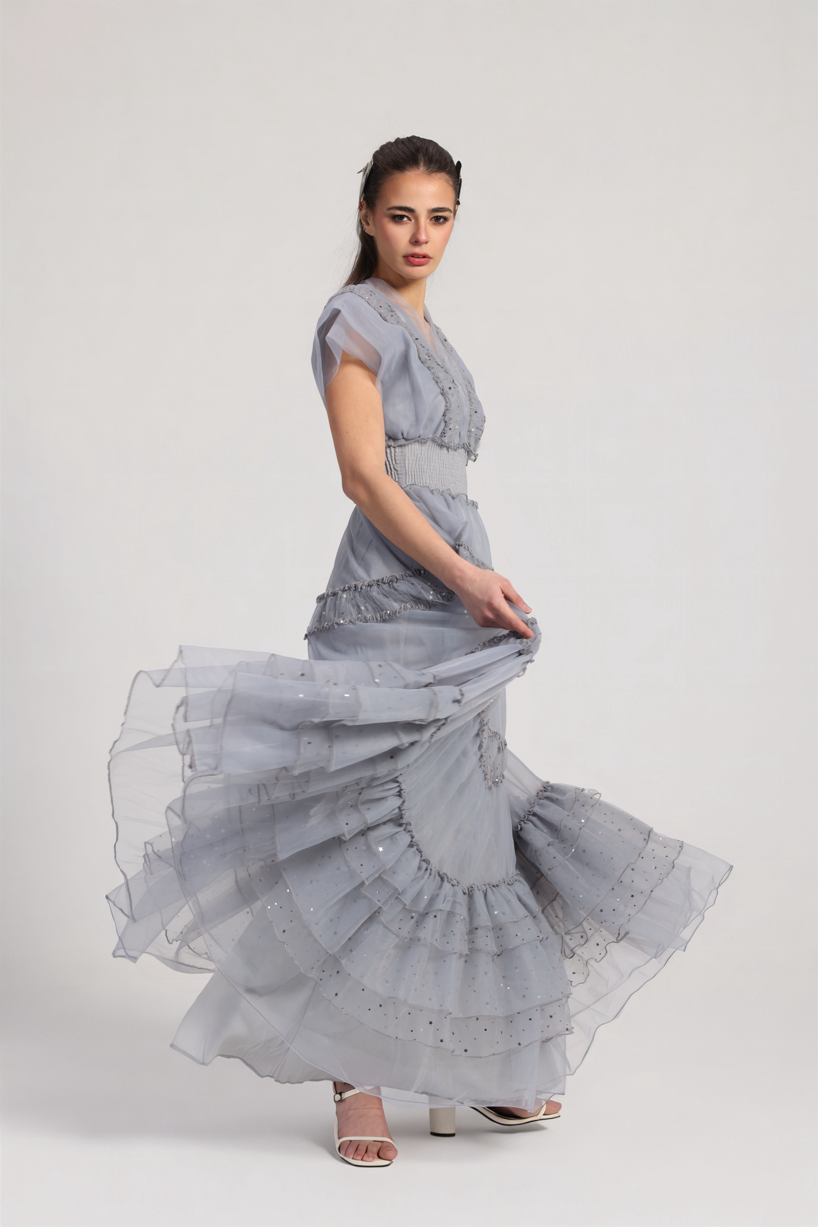 THE STAR GREY DRESS