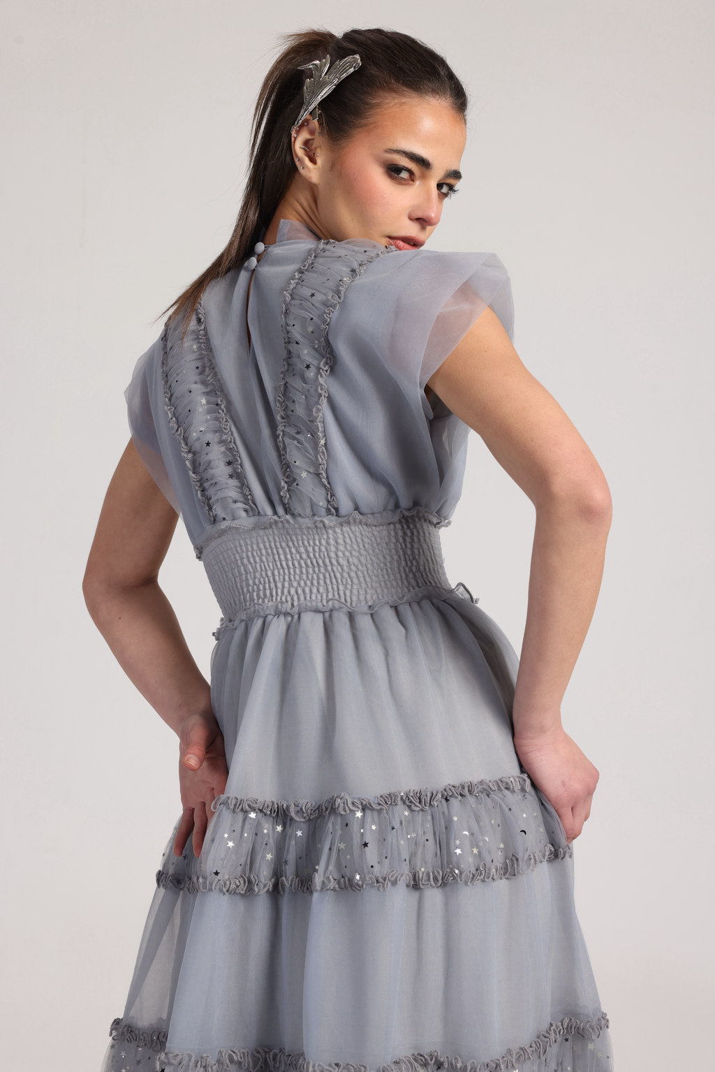 THE STAR GREY DRESS