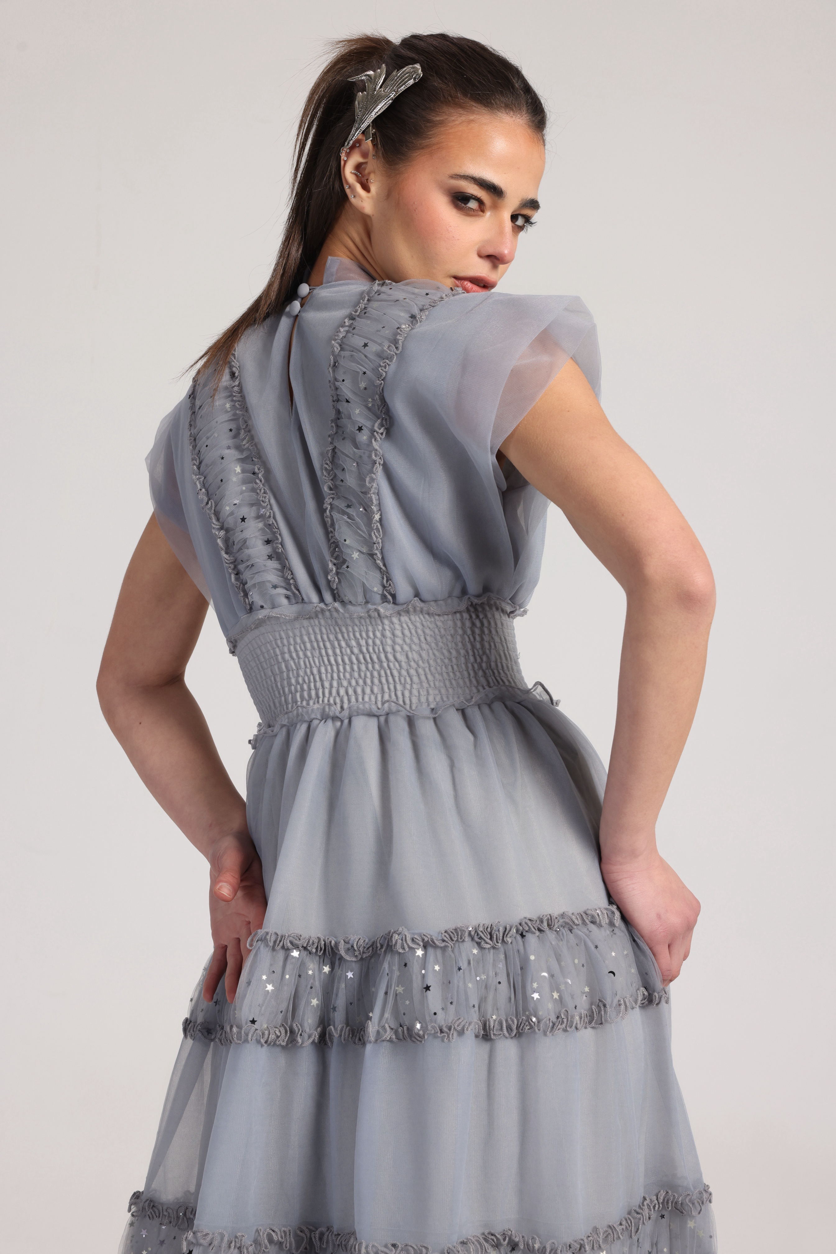 THE STAR GREY DRESS