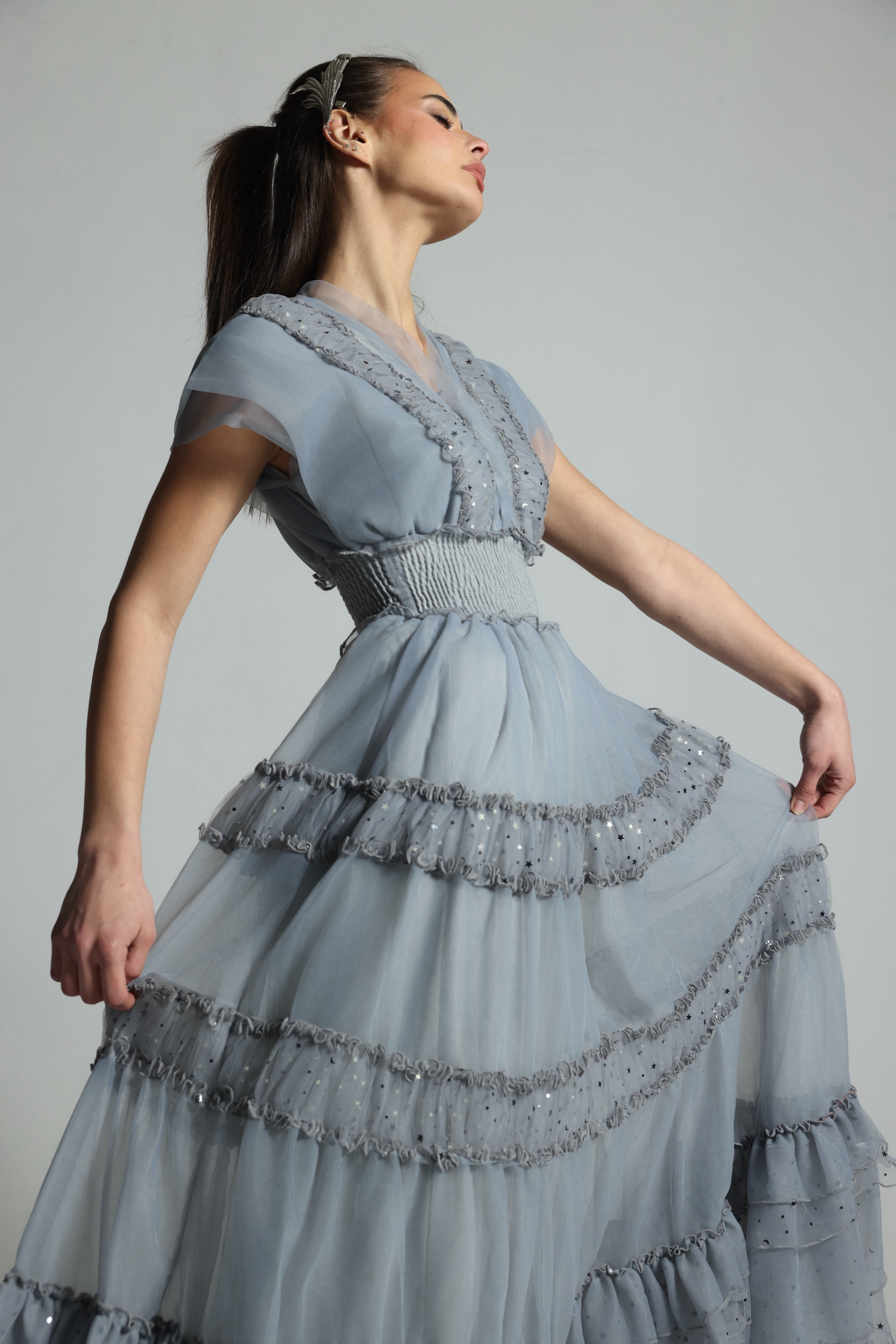 THE STAR GREY DRESS