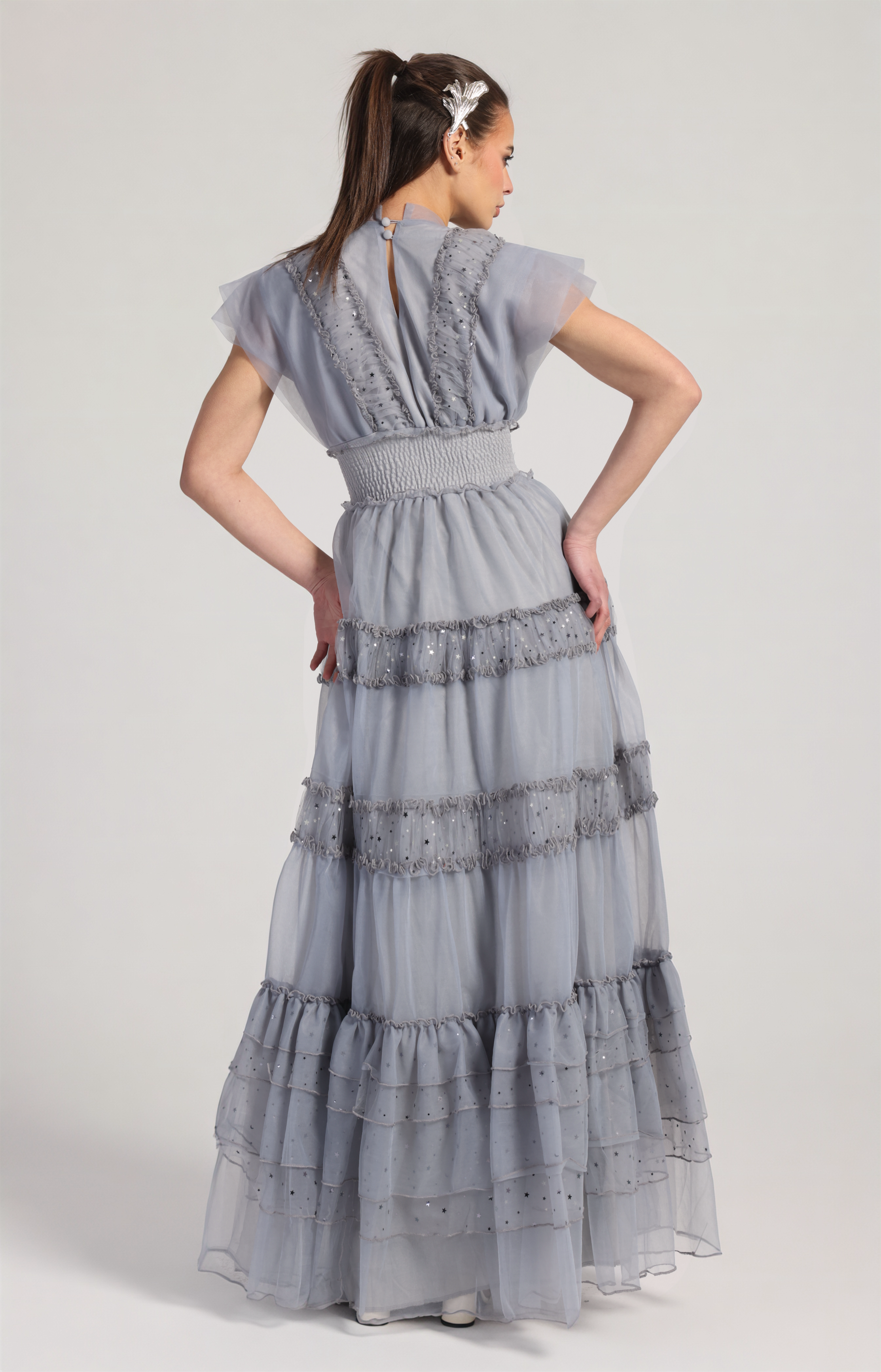 THE STAR GREY DRESS