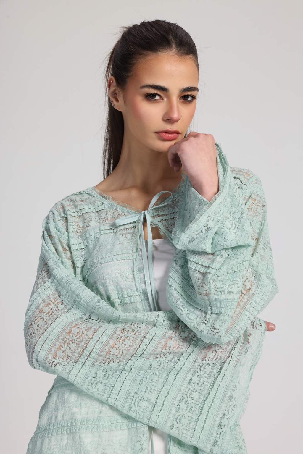 CELESTE LACE BLOUSE