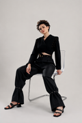 RAIN BELL PANTS IN BLACK