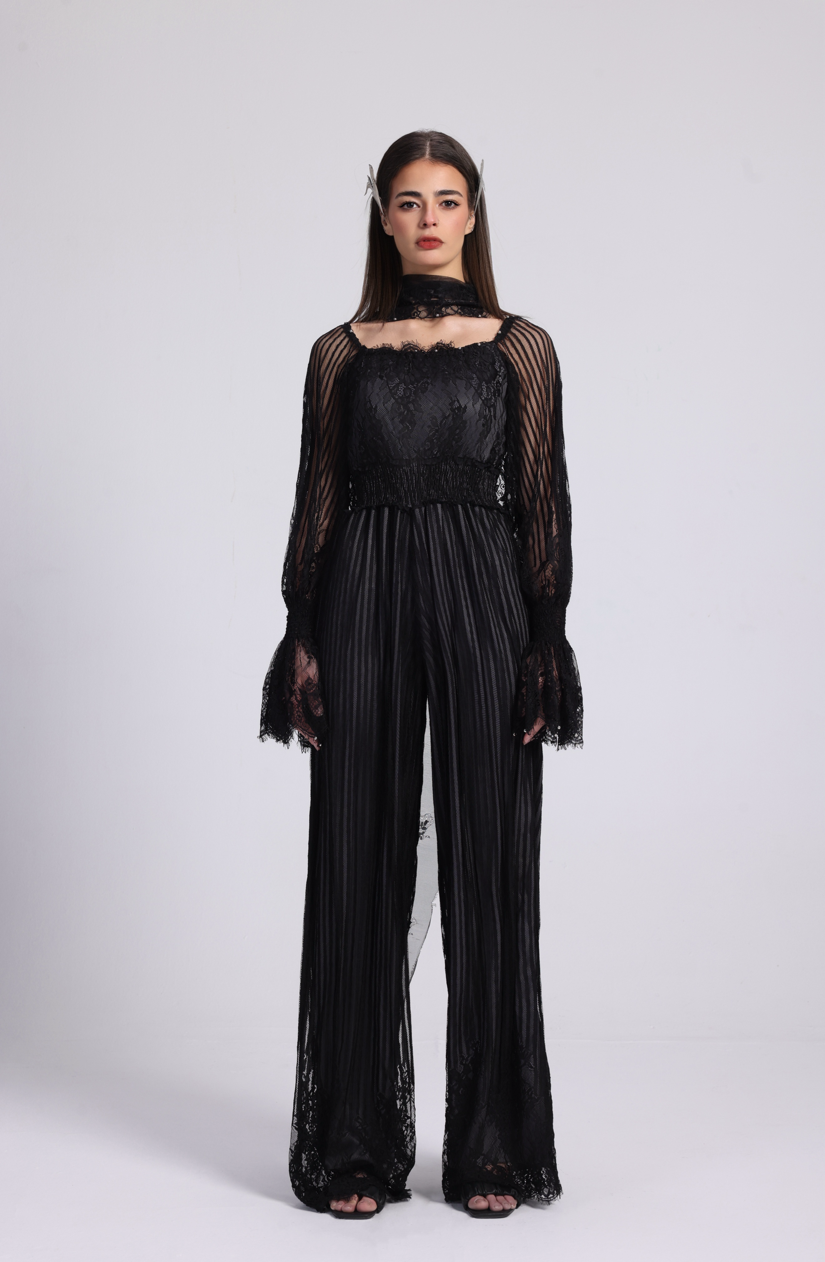 Noir Éclipse jumpsuit