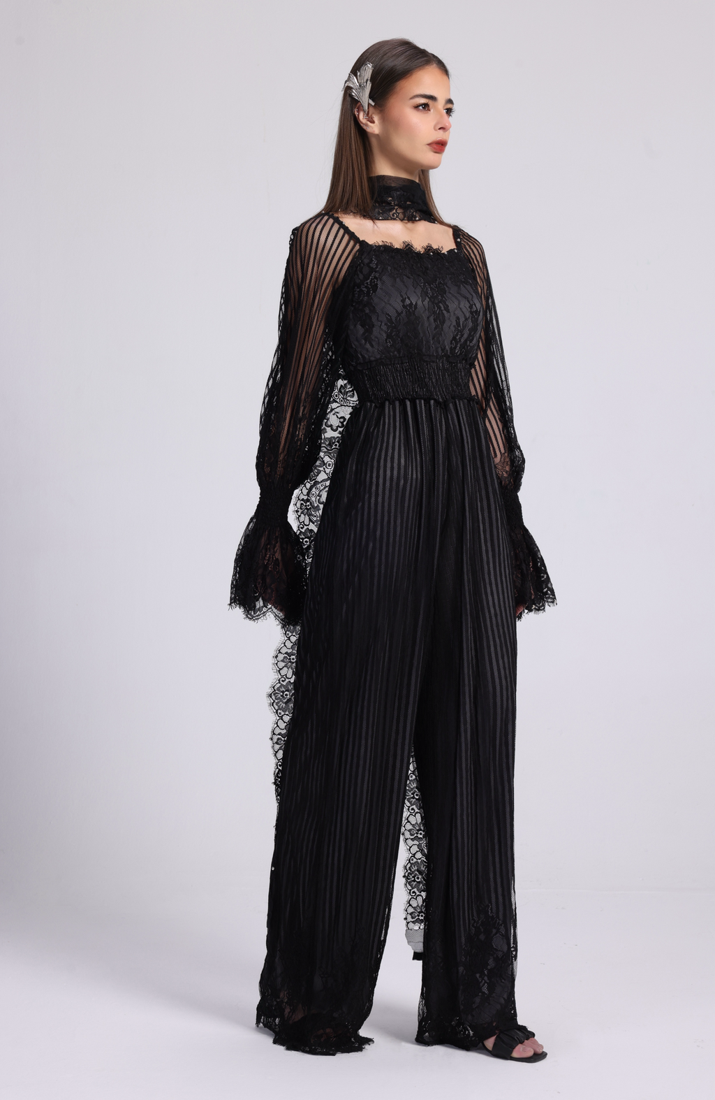Noir Éclipse jumpsuit