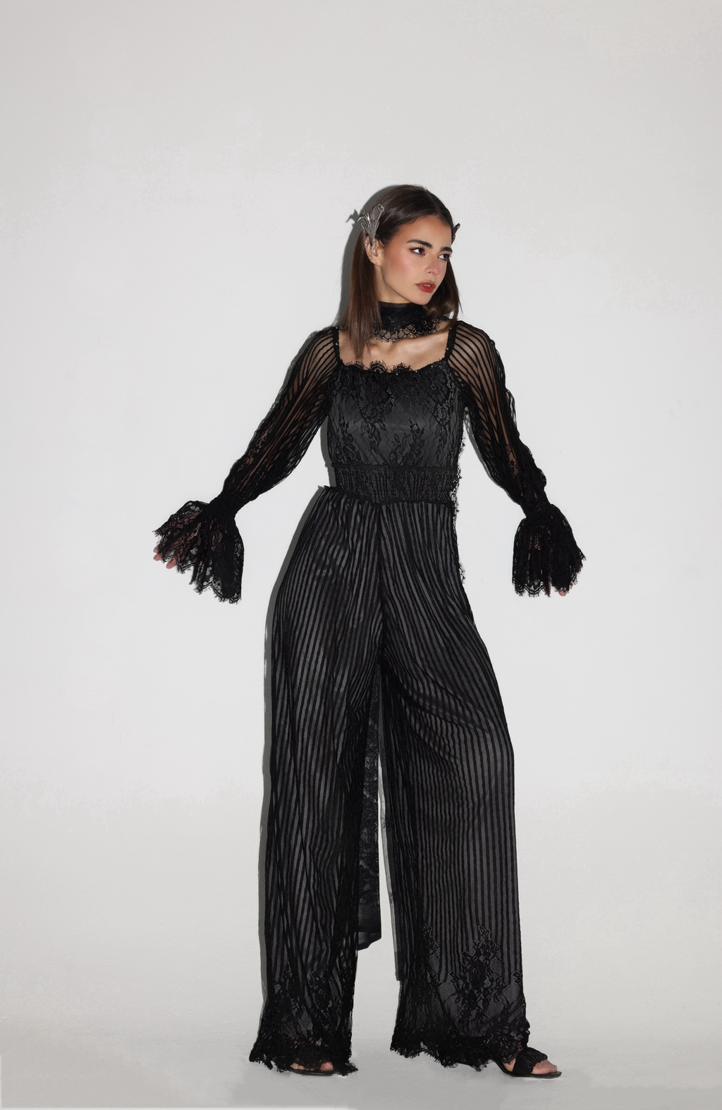 Noir Éclipse jumpsuit