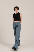 RAIN BELL PANTS IN DARK GREY