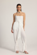 BELL PANTS IN WHITE
