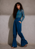 BELL PANTS IN AZURE