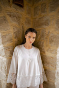BOHIMIAN WHITE BLOUSE