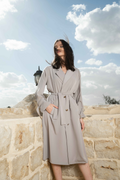 MISS 'S' MINT GREY COAT