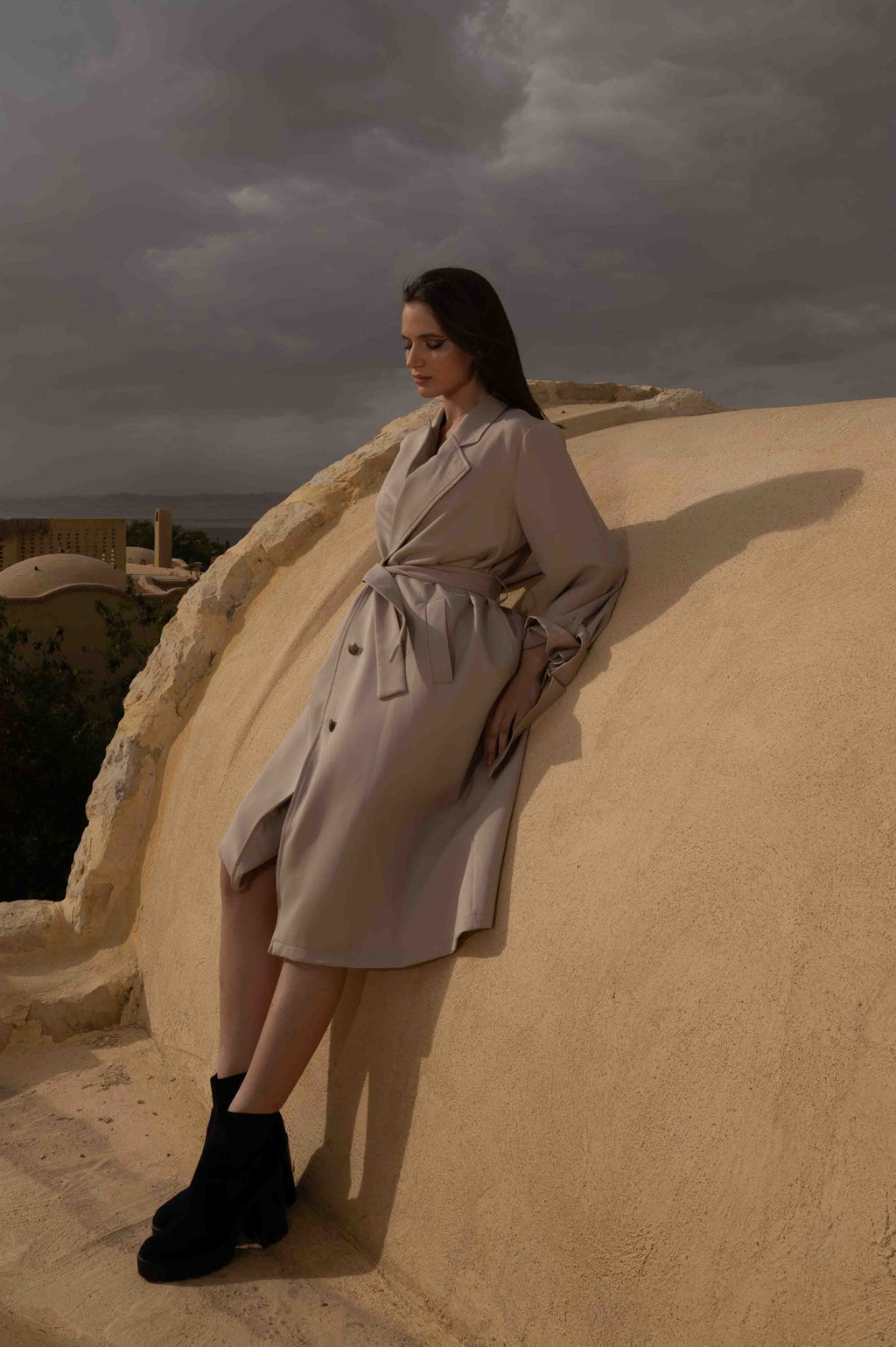 MISS 'S' BEADED COAT