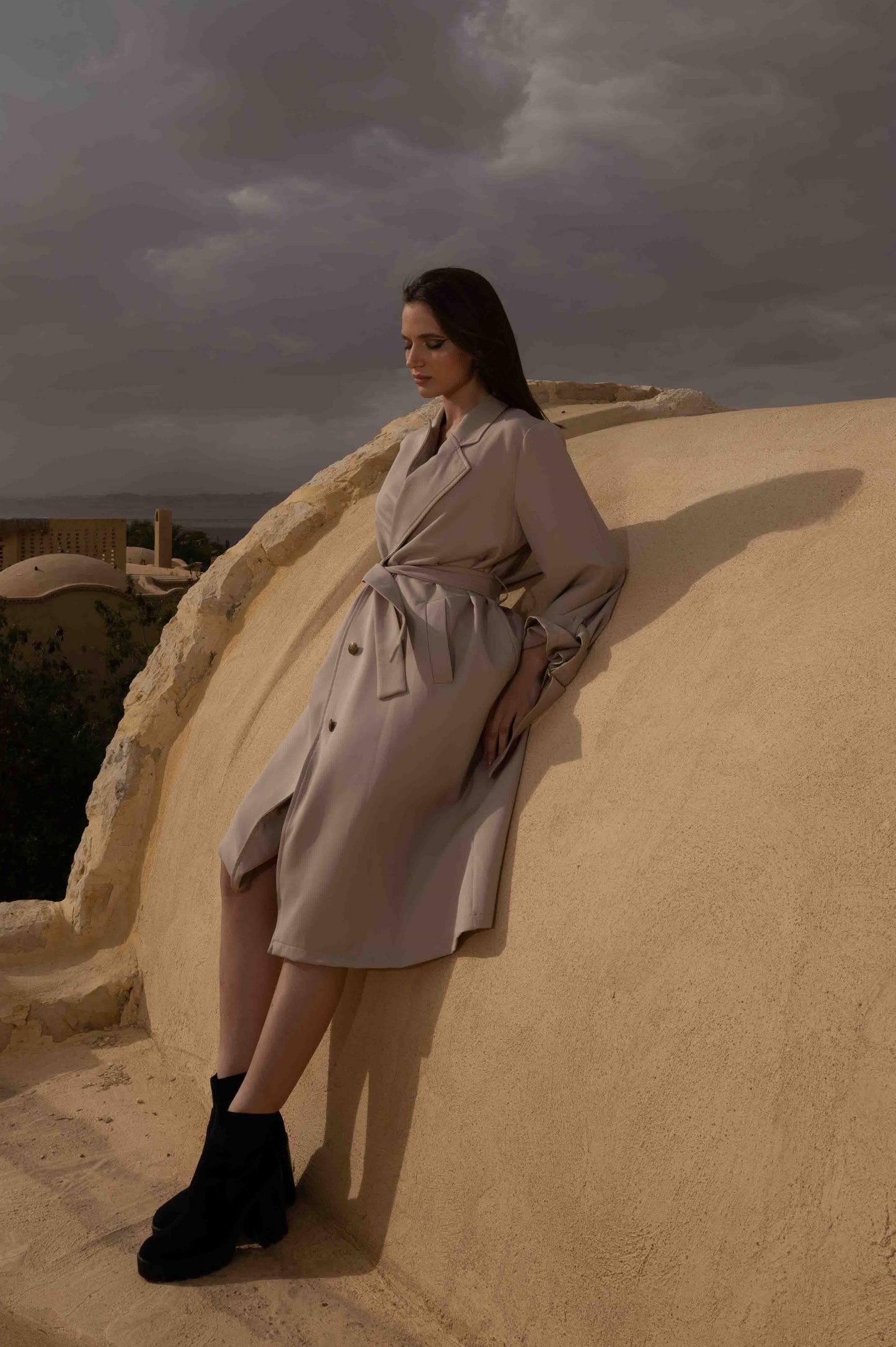 MISS 'S' BEADED COAT